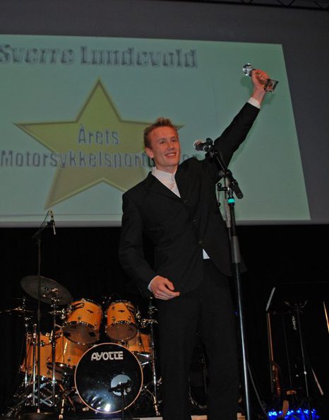 Sverre Lundevold ble årets motorsykkelutøver 2012