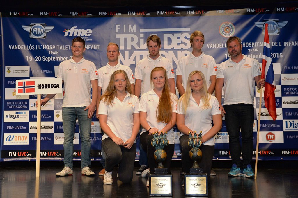 Norske deltakere under lagpresentasjonen